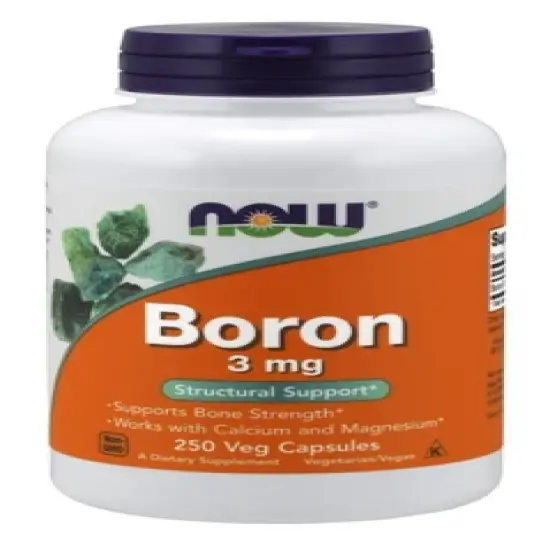 Boron 3mg by Now Foods  -  250 Capsule image {2}