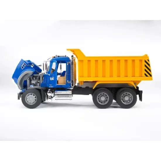 Bruder MACK Granite Dump Truck for Construction and Farm Pretend Play image {4}