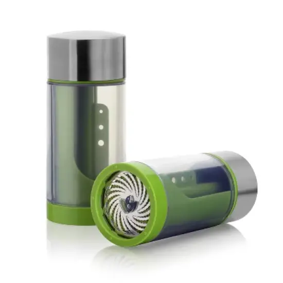 Microplane Stainless Steel Herb Mill 2.0, Green image {5}