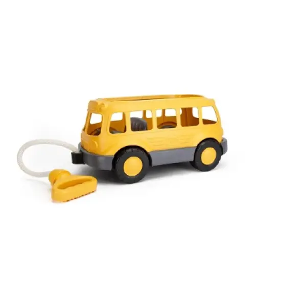 Green Toys Pull n' Play School Bus Wagon image {3}