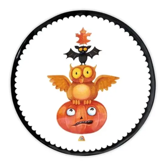 Mary Engelbreit Halloween Platter, Melamine 14.5" image {1}