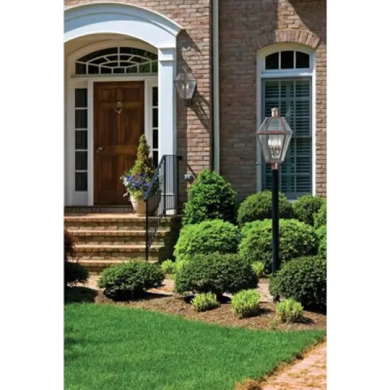 Quoizel Lighting Rue De Royal 4 - Light Post Light in  Aged Copper image {1}