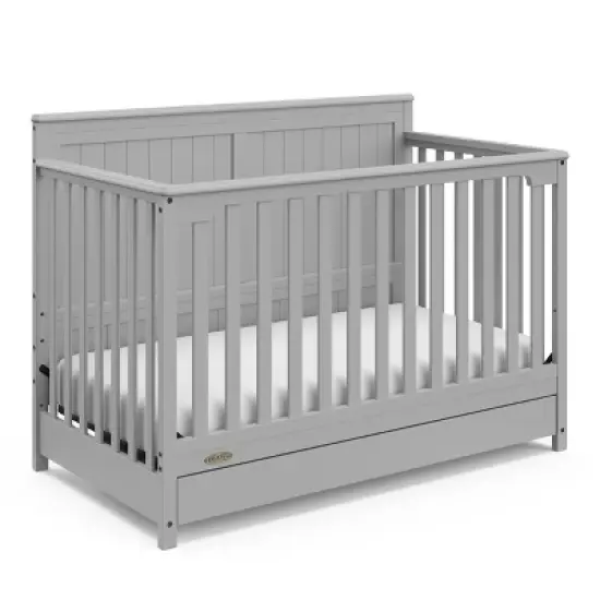 Graco Hadley 5-in-1 Convertible Crib with Drawer image {18}