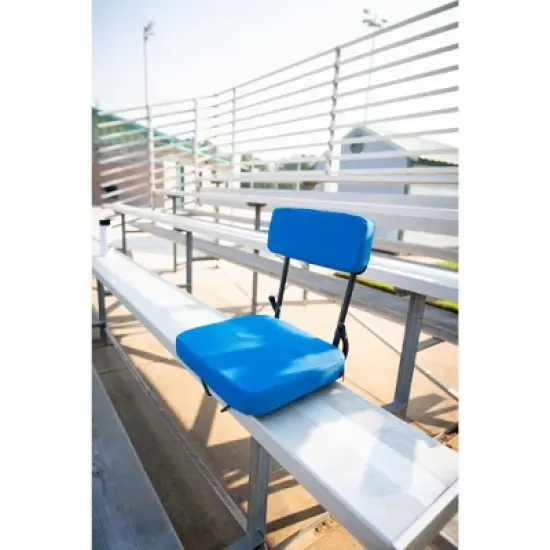 Stansport Steel Frame Foldable Coliseum Seat - Blue image {10}