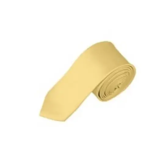 Men's Solid Color Skinny 2 Inch Wide And 57 Inch Long Neckties image {33}