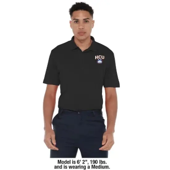 Men's Houston Christian University Adult Polo Left Chest Logo image {2}