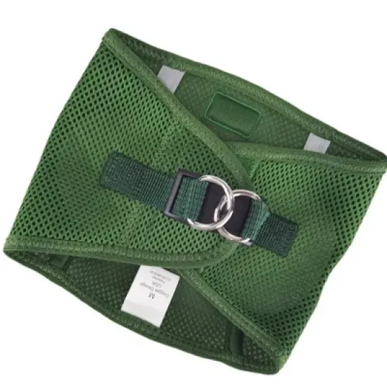 Doggie Design American River Solid Ultra Choke Free Dog Harness - Dark Forest Green image {1}