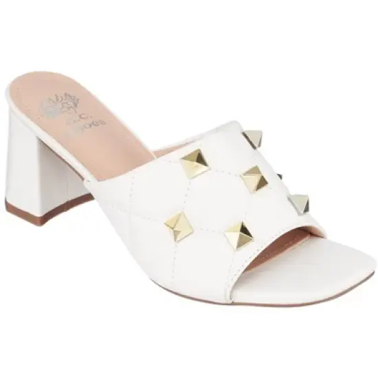 GC Shoes Alexis Studded Block Heel Sandals image {7}