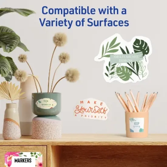 Avery DIY Polyester Sticker Sheets, 8.5" x 11", 3 Total (61512) image {5}