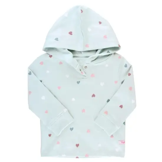 RuffleButts Sweet Hearts Hooded Sweatshirt image {7}