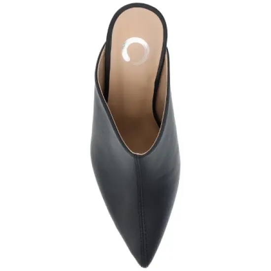 Journee Collection Womens Shiyza Mules High Stiletto Pointed Toe Pumps image {3}