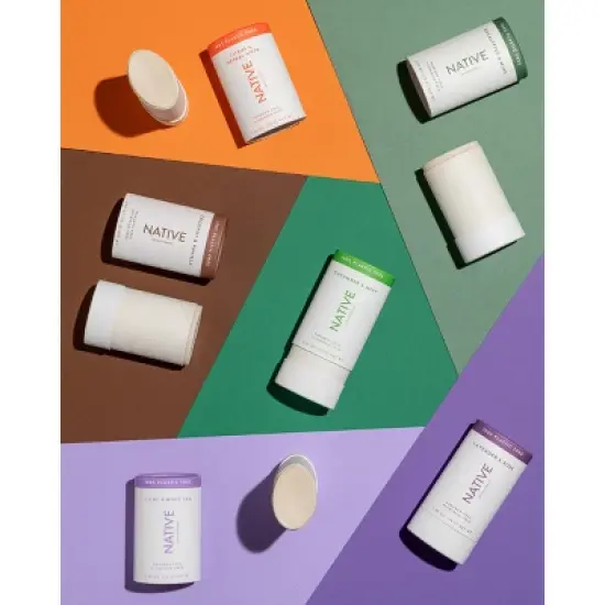 Native Plastic Free Eucalyptus and Mint Deodorant - 2.65oz image {5}