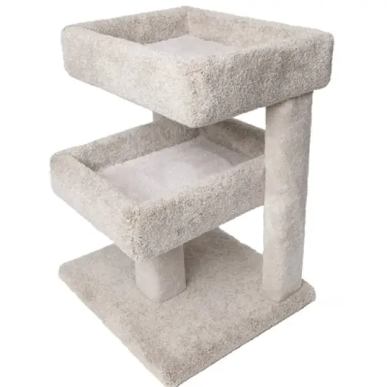 Beatrise Pet Products Kitty Double Decker Condo Cat Activity Center - 30" image {3}