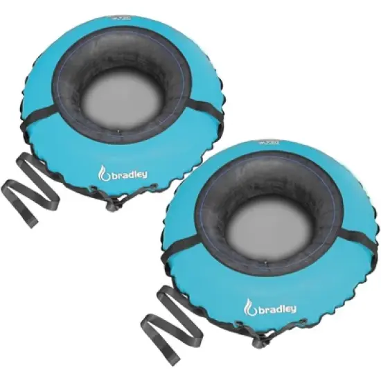 Bradley Set of 2 heavy duty tubes for floating the river; Whitewater tube; Rubber inner tube with cover for river floating; river raft image {22}