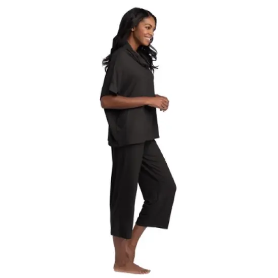 Softies Dream Jersery Cowl Neck Lounge Set image {1}