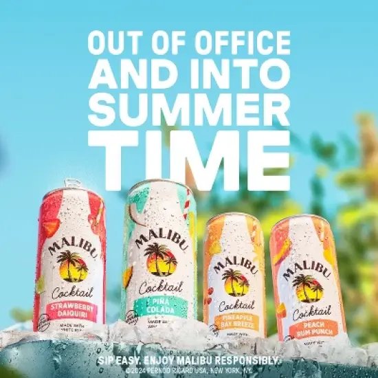 Malibu Cocktails Variety Pack - 8pk/355ml Cans image {7}