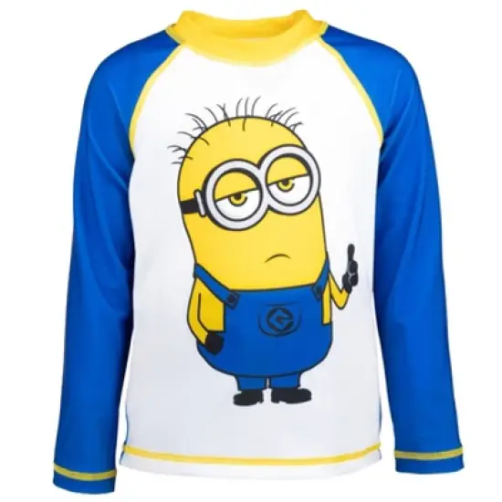 Despicable Me Minions Rash Guard and Swim Trunks Toddler image {2}