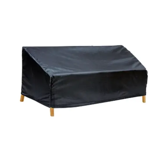 Summerset Shield Gold 2-Layer Polyester Fabric Outdoor Sofa Cover - Charcoal Grey image {8}