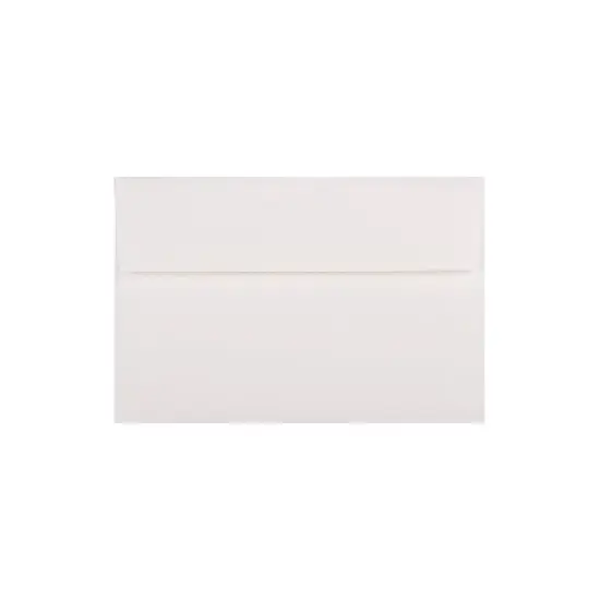 JAM Paper A9 Strathmore Invitation Envelopes 5.75 x 8.75 Bright White Wove 25/Pack (31911140) image {4}