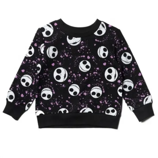 Disney Frozen Minnie Mouse Princess Moana Nightmare Before Christmas Toy Story Lion King Lilo & Stitch Girls Pullover Sweatshirt Little Kid to Big image {12}