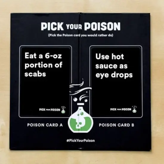 Pick Your Poison Card Game: The &ldquo;What Would You Rather Do?&rdquo; Game - After Dark Edition + Expansion Set image {2}