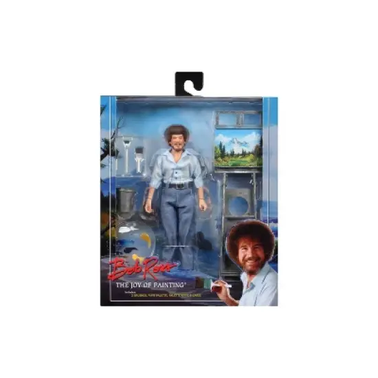 Bob Ross 8" Clothed Action Figure image {1}