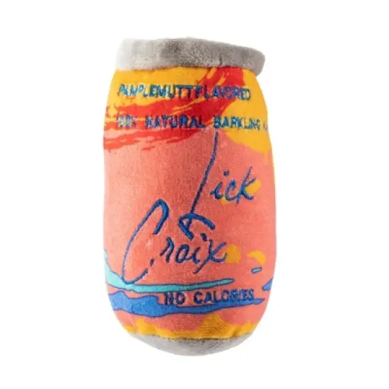 Haute Diggity Dog LickCroix Pamplemutt Barkling Water Plush Dog Toy with Squeaker image {7}