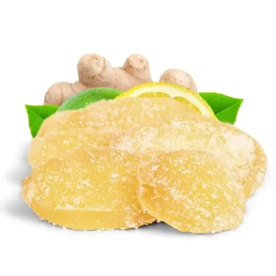 Crystallized Ginger Slices by It's Delish, 2.2 Lb Jumbo Reusable Container image {1}