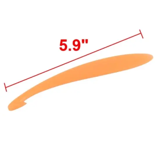 Unique Bargains Kitchen Plastic Fruit Orange Watermelon Slicer Peeler 5.9'' Length image {1}