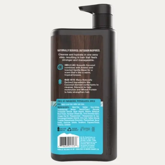 Every Man Jack Men's 2-in-1 Shampoo and Conditioner - Coconut + Vanilla - 16 fl oz image {11}