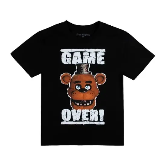 Five Nights At Freddy's Game Over Crew Neck Short Sleeve 4pk Boy's Tees image {2}