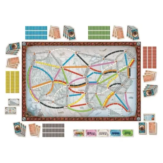 Ticket To Ride Board Game image {3}