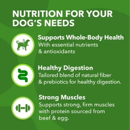 IAMS Proactive Health Minichunks Beef and Rice Flavor Recipe Adult Dry Dog Food - 15lbs image {5}