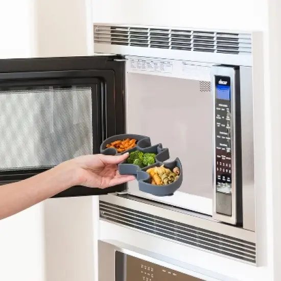 Bumkins DC Comics Batman Grip Dish - Gray image {3}