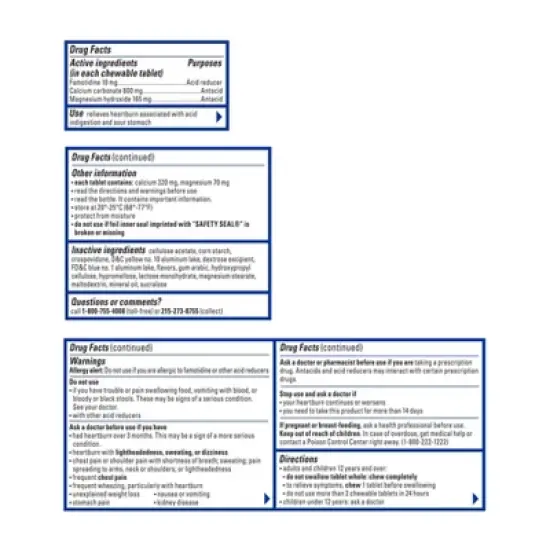 Pepcid 25ct Complete Mint Tabs image {7}