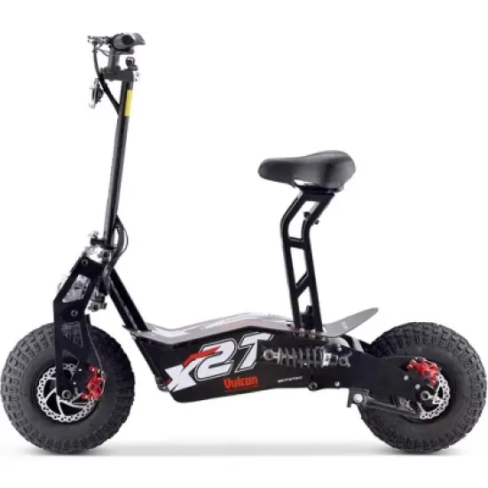 MotoTec Vulcan 48v 1600w Electric Scooter Black image {3}