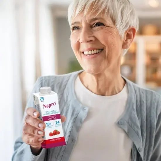 Nepro Nutrition Shake for People on Dialysis, Mixed Berry, 8 fl oz, Pack of 24 image {4}