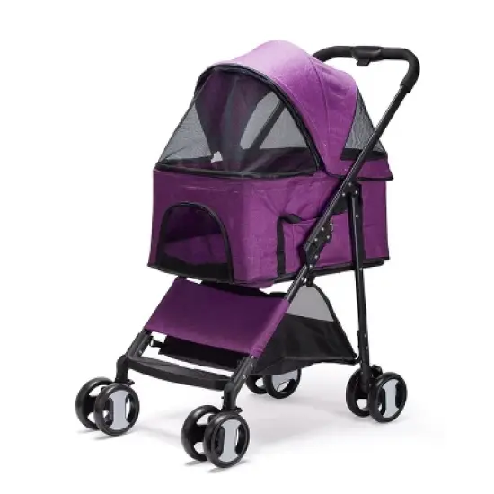 Dogline Executive Pet Stroller with a Removable Cradle image {6}