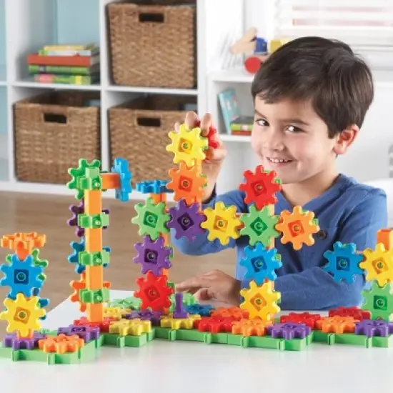 Learning Resources Gears! Gears! Gears! Deluxe Building Set - 100pc image {5}