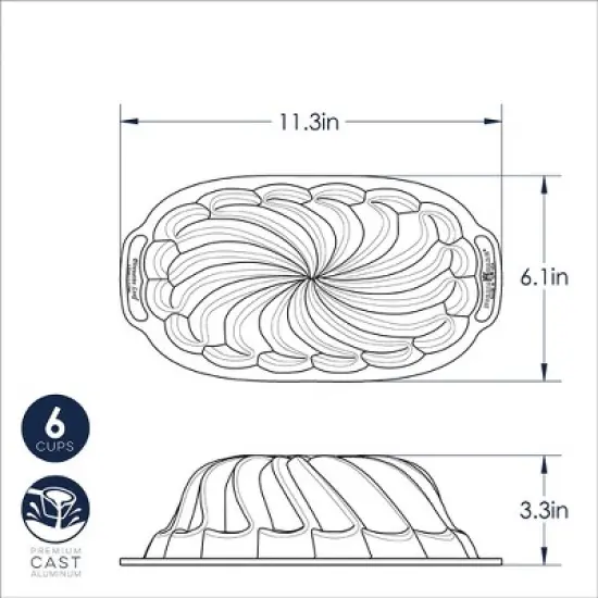 Nordic Ware Pirouette Loaf Pan image {4}