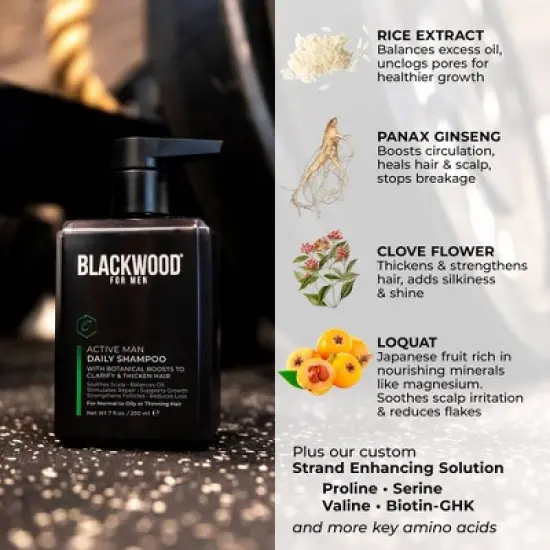 Blackwood for Men Active Man Daily Shampoo - 7 fl oz image {2}