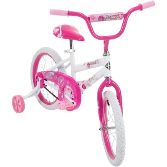 Huffy So Sweet 16" Kids' Bike - White image {4}