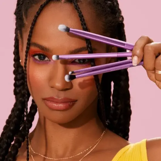 Real Techniques Everyday Eye Essentials Makeup Brush Kit - 8pc image {2}