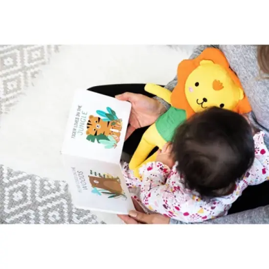 Pearhead Plush and Board Book Gift Set - Lion image {3}