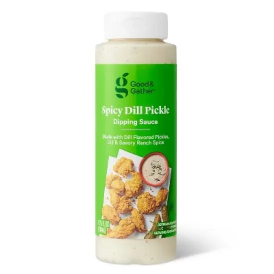 Spicy Dill Pickle Dipping Sauce - 8.25 fl oz - Good & Gather&trade; image {5}