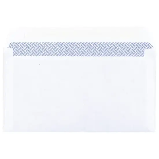 55ct Press and Seal Security Envelopes 3.5" x 6.5" White - up&up&trade;: Self-Seal Mailing, Business, Letter image {3}