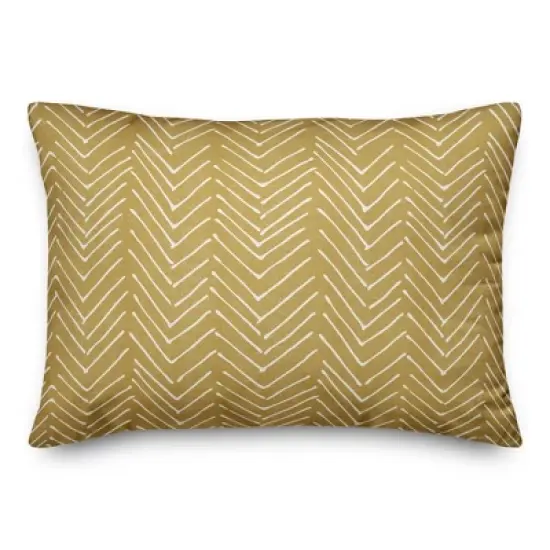 Creative Products Scribble Chevron 20 20 x 14 Indoor / Outdoor Pillow image {3}