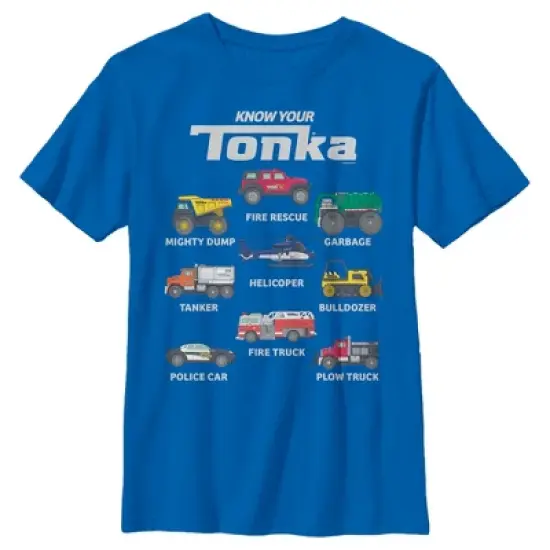 Boy's Tonka Truck Chart T-Shirt image {4}