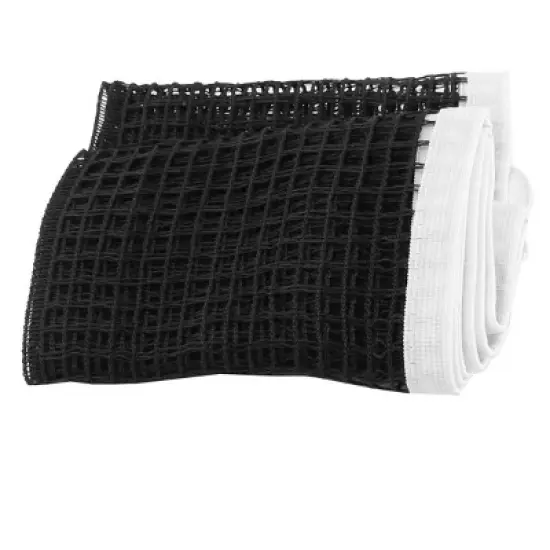 Unique Bargains Durable Nylon Foldable Table Tennis Net Black image {2}