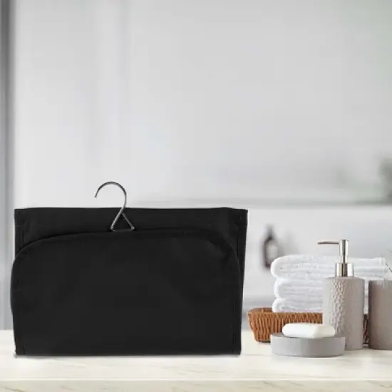 Unique Bargains Foldable Hanging Solid Makeup Bag 1 Pc image {4}